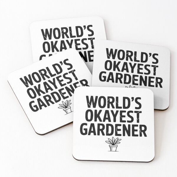 Item preview, World's Okayest Gardener designed and sold by Frank Ring.