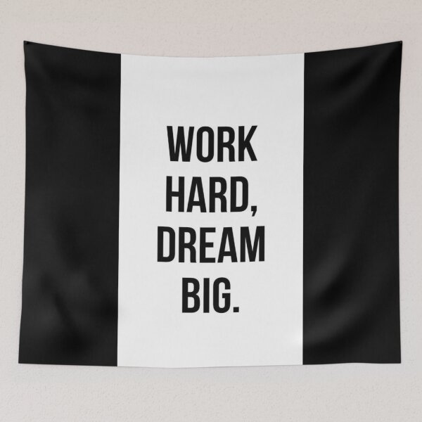 Item preview, Work had , dream big! designed and sold by ArtLGhh.