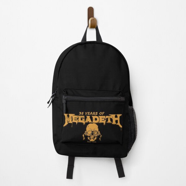 Item preview, Megadeth 35 Years Anniversary Logo - Gold Vic Rattlehead Art designed and sold by 1001T-Shirt.