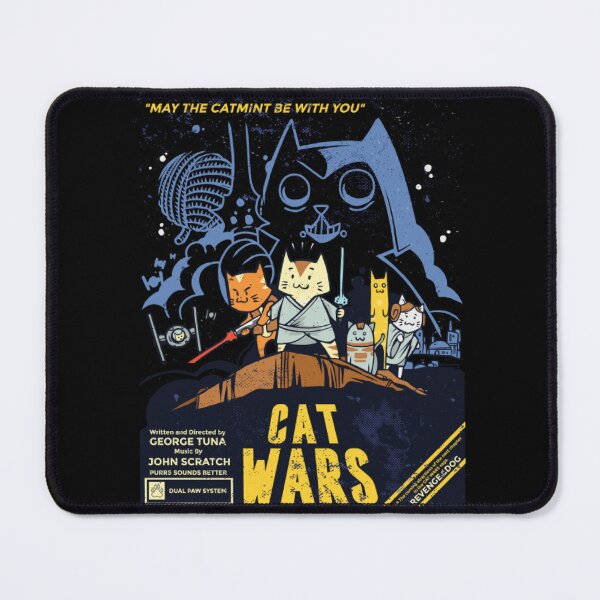 Item preview, Cat Wars - Funny Galactic Feline Space Opera Parody designed and sold by MrGlayga.