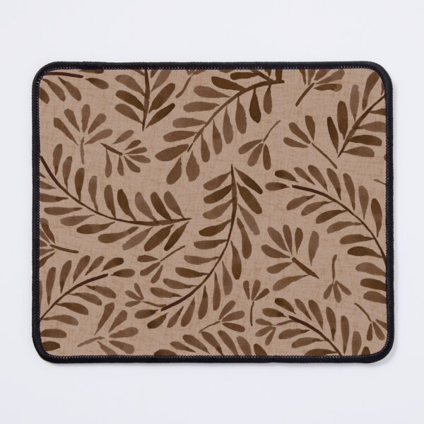 Item preview, Watercolor leaves in a warm brown designed and sold by Hanna McCown.