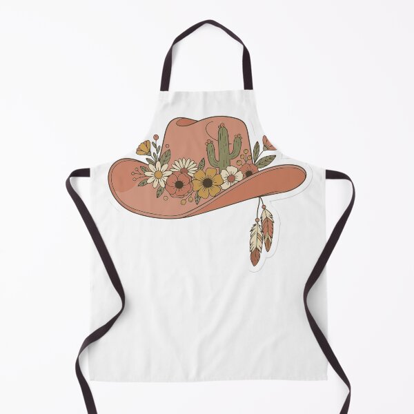 Item preview, Pink Floral Cowboy Hat Sticker - Aesthetic Western Cactus & Feathers Art designed and sold by BestChoiceService.