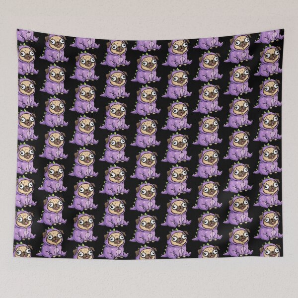 Item preview, Goofy Lavender Saurian Canine designed and sold by Emegan Print Art.