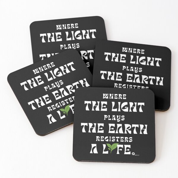 Item preview, Where the Light Plays Photography Quote designed and sold by LensDyn™.