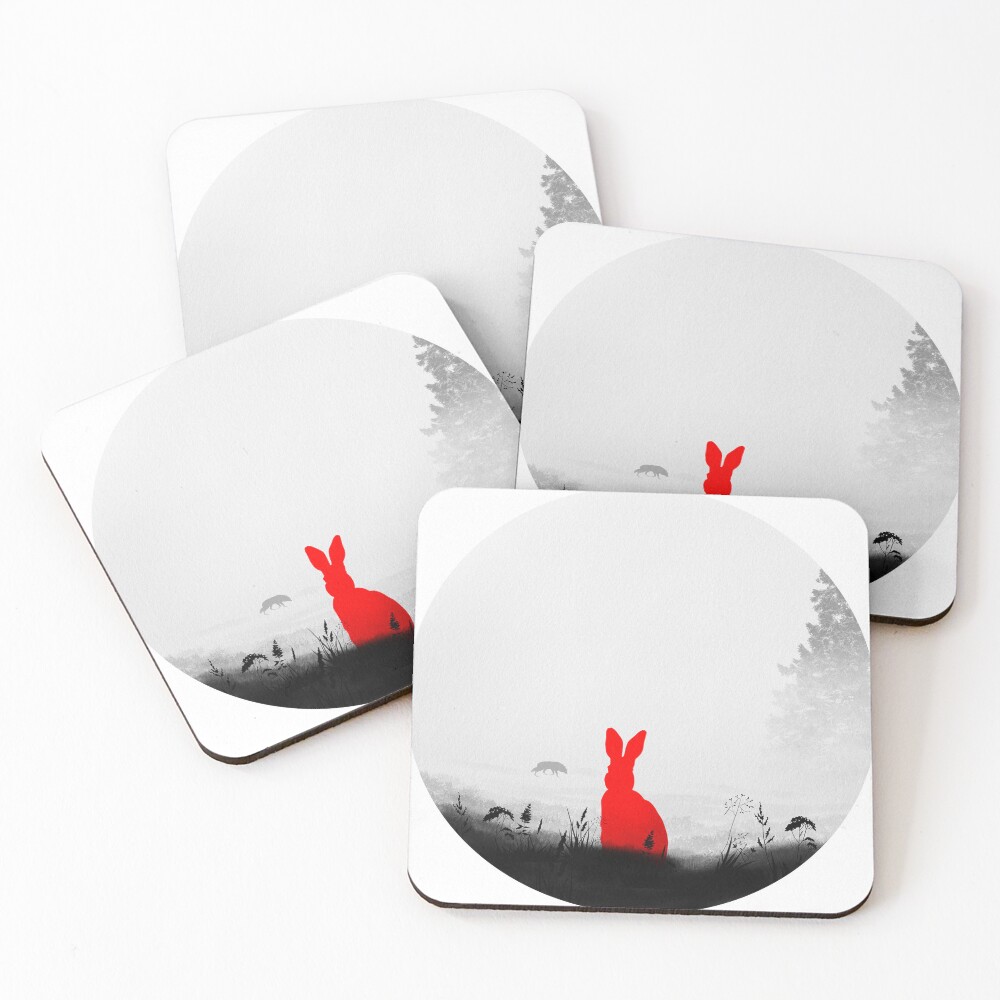 Item preview, Coasters (Set of 4) designed and sold by Ola-urb.
