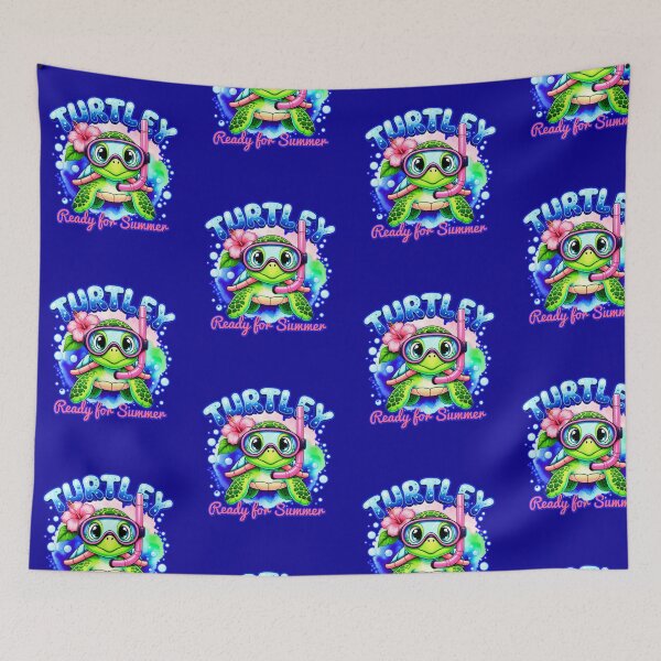 Item preview, Turtley Awesome Summer Sea Turtle designed and sold by WoodburyLake.