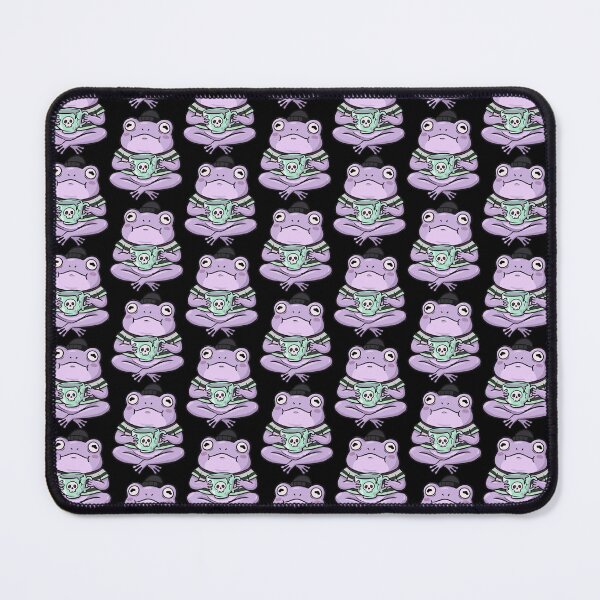 Item preview, Moody Lavender Toad Tea Time designed and sold by Emegan Print Art.