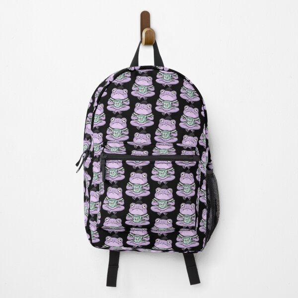 Item preview, Moody Lavender Toad Tea Time designed and sold by Emegan Print Art.