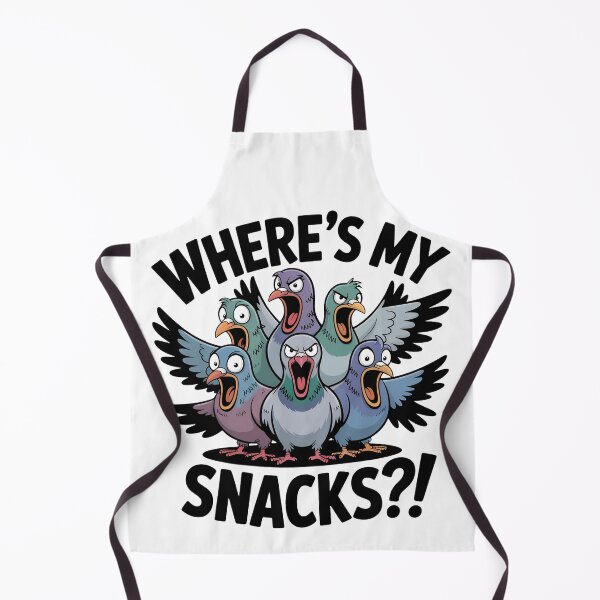 Item preview, Where Are My Snacks Funny Teacher Pigeons designed and sold by Tshirt-Deer.