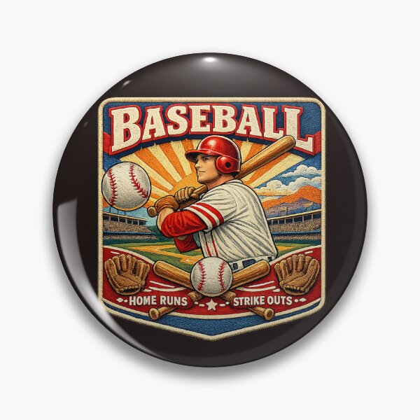 Item preview, BASEBALL VINTAGE RETRO designed and sold by Atelier RLGS.