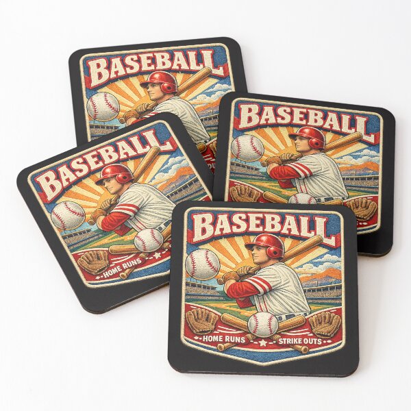 Item preview, BASEBALL VINTAGE RETRO designed and sold by Atelier RLGS.