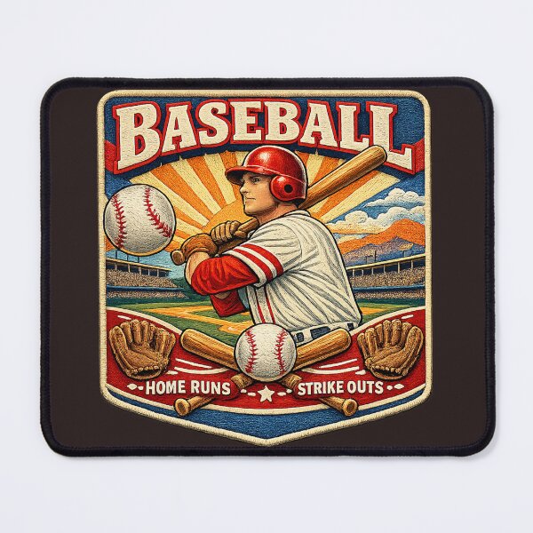 Item preview, BASEBALL VINTAGE RETRO designed and sold by Atelier RLGS.