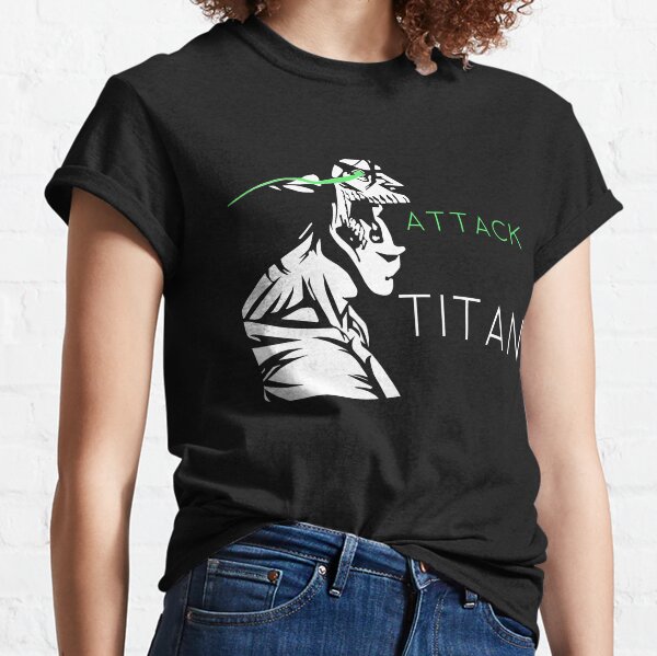 Attack On Titan Colorblock Black T-Shirt