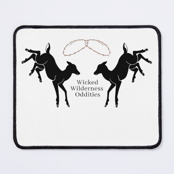 Item preview, Barbed Wire Freaky Doe - Wicked Wilderness designed and sold by Wicked-Oddities.