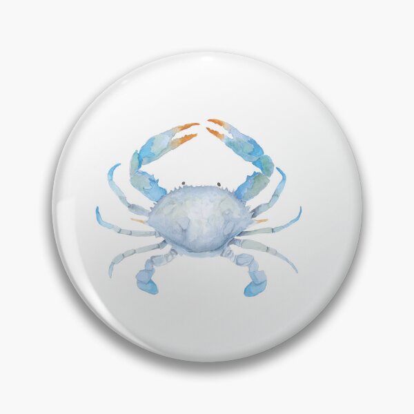Item preview, Blue Crab  designed and sold by Coastal Watercolors by Laura.
