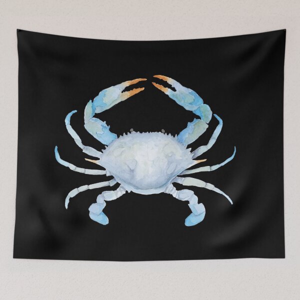 Item preview, Blue Crab  designed and sold by Coastal Watercolors by Laura.