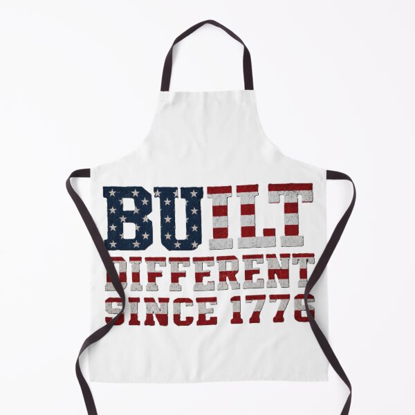 Item preview, Built Different - Patriotic American Pride Shirt designed and sold by Drawn-Measured.