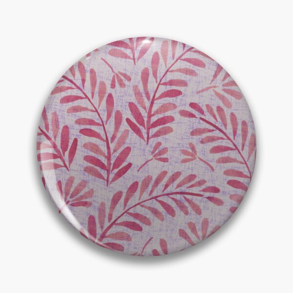 Item preview, Watercolor leaves in Coral Pink and Magenta designed and sold by Hanna McCown.