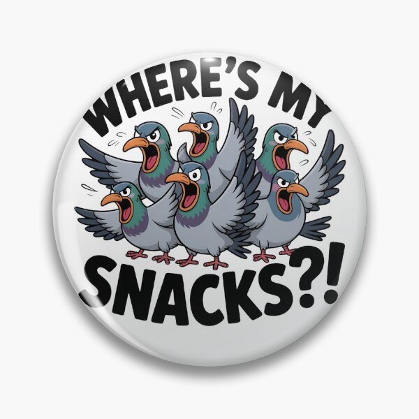 Item preview,  Where Are My Snacks Funny Teacher Pigeons designed and sold by Tshirt-Deer.