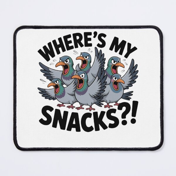 Item preview, Where Are My Snacks Funny Teacher Pigeons designed and sold by Tshirt-Deer.