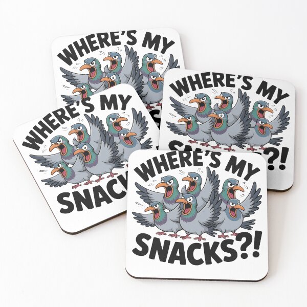 Item preview,  Where Are My Snacks Funny Teacher Pigeons designed and sold by Tshirt-Deer.