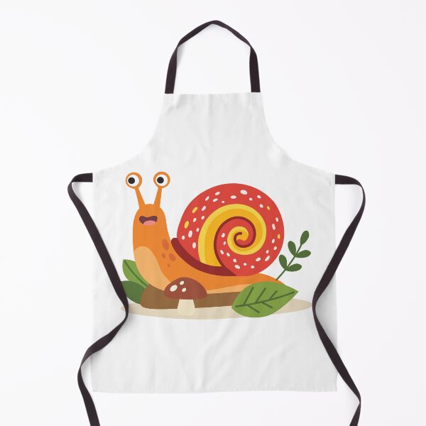 Item preview, Orange Snail with Red Spiral Shell designed and sold by BetweenForms.