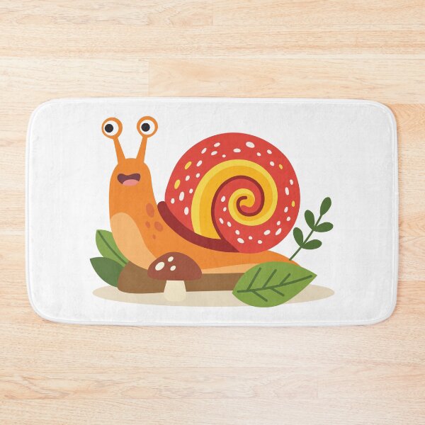 Item preview, Orange Snail with Red Spiral Shell designed and sold by BetweenForms.