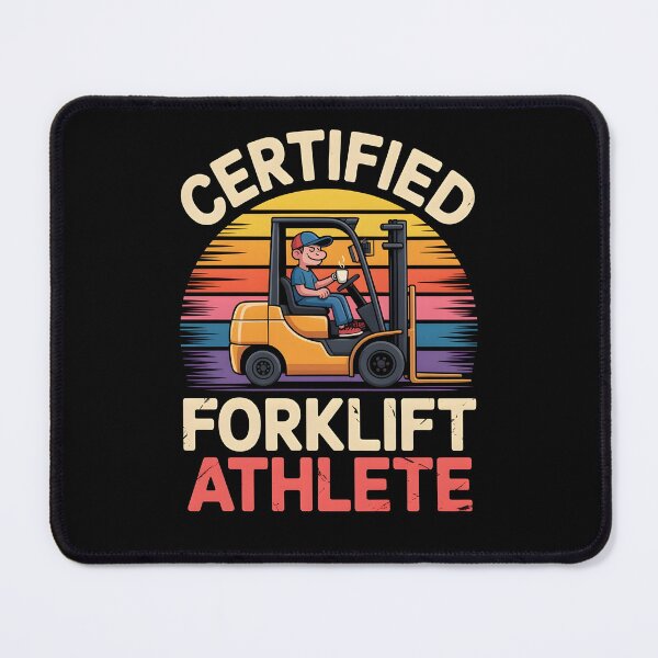 Item preview, Certified Forklift Athlete Funny Warehouse Operator Meme designed and sold by Fitswear.