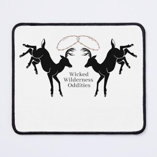 Item preview, Barbed Wire Freaky Stag - Wicked Wilderness designed and sold by Wicked-Oddities.
