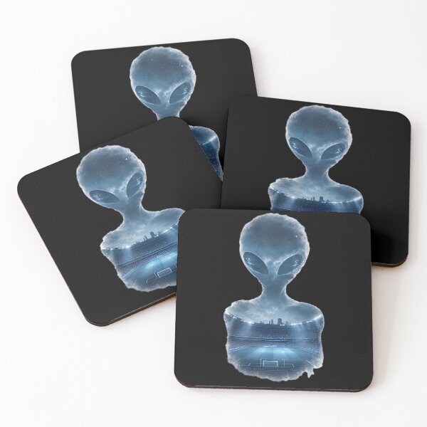 Item preview, Alien with football field designed and sold by ReneMM.