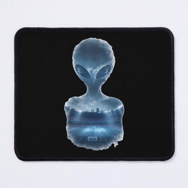 Item preview, Alien with football field designed and sold by ReneMM.
