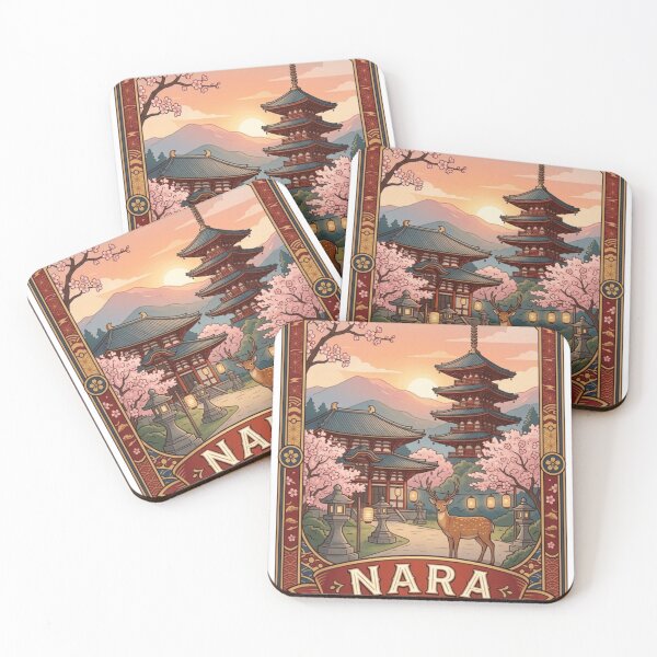 Item preview, Nara Heritage Deer Poster designed and sold by Imaginarium of Chaos falcon88 .