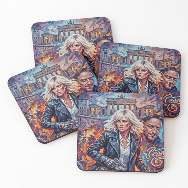 Item preview, Atomic Blonde: An Uncompromised Spy Thriller designed and sold by Art's Diner.