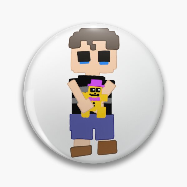 Item preview, Crying Child and Fredbear Plush Doodle - Five Nights at Freddy's designed and sold by TheLapisShop.