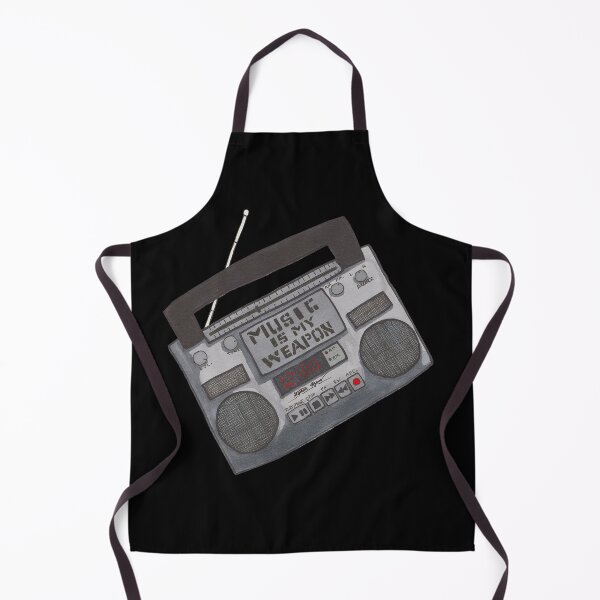 Item preview, Boombox Music Is My Weapon designed and sold by Grimmlar.