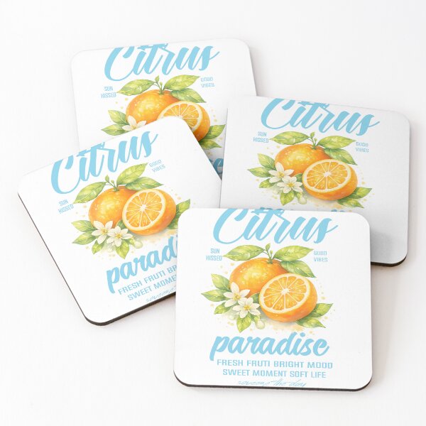 Item preview, Vibrant citrus paradise graphic desing designed and sold by Shoulo Fashion.