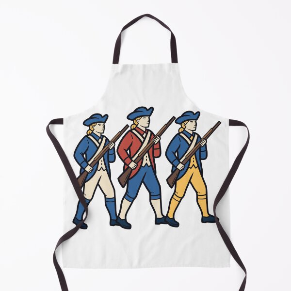 Item preview, American Revolutionary War Soldiers Marching designed and sold by Anne97s.
