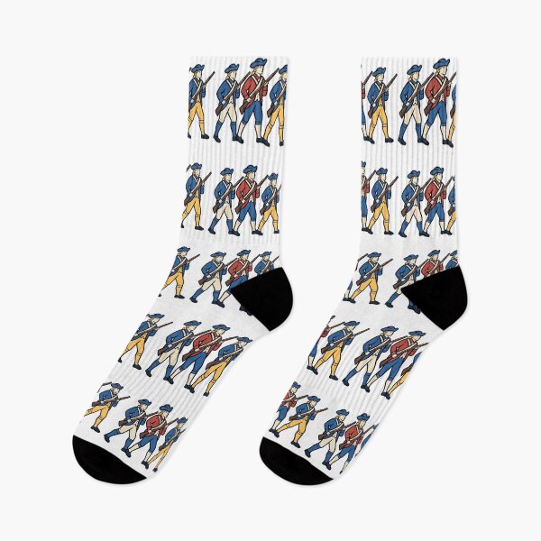 Item preview, American Revolutionary War Soldiers Marching designed and sold by Anne97s.