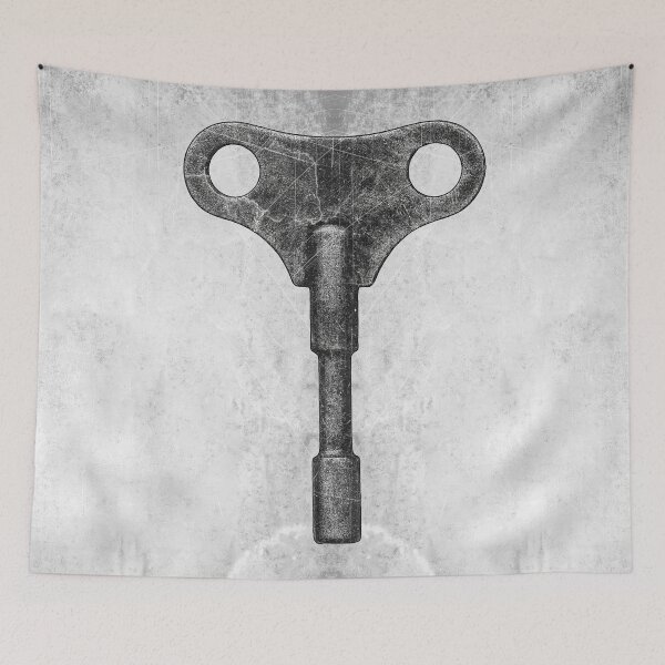 Item preview, 1940s Queensland Rail Station Key Industrial Relic designed and sold by Ghoul Enterprises.