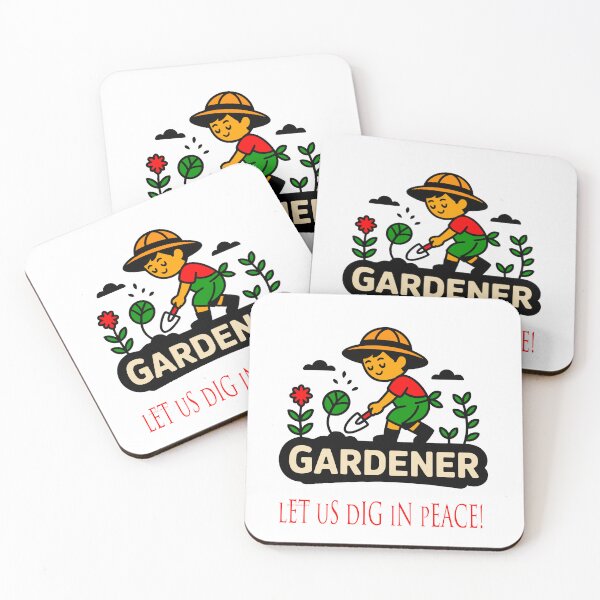 Item preview, Gardener Let Us Dig In Peace - Cool Tee For Digging designed and sold by TZehrfeldPhotos.