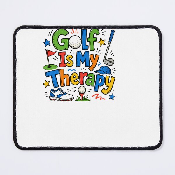 Item preview, Golf Is My Therapy - Golfs designed and sold by BinAlgoPix.