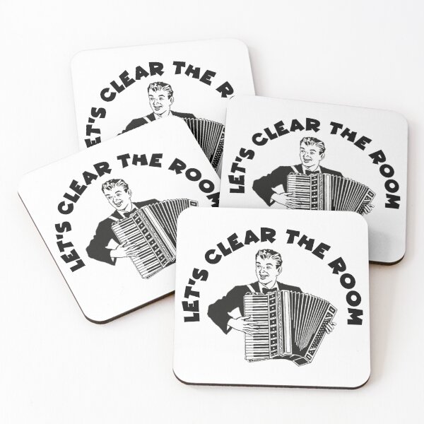 Item preview, Let's Clear the Room - Accordion  designed and sold by joshpincus.