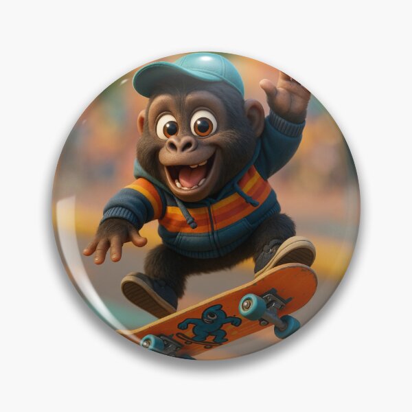 Item preview, Skater Western Lowland Gorilla designed and sold by Sillytoe.