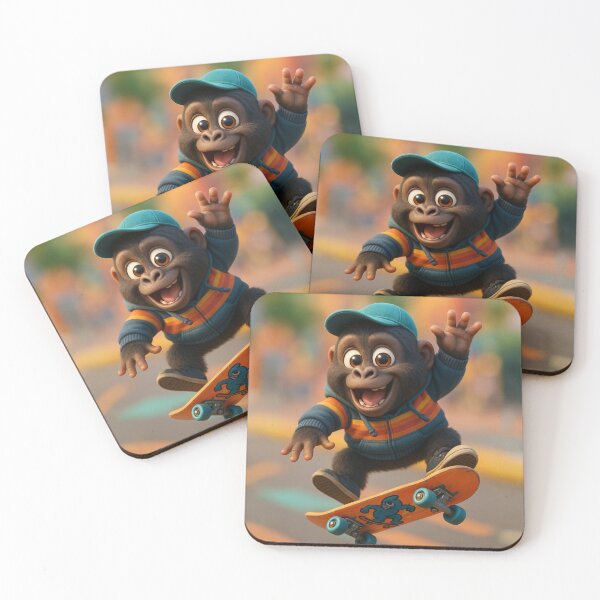 Item preview, Skater Western Lowland Gorilla designed and sold by Sillytoe.