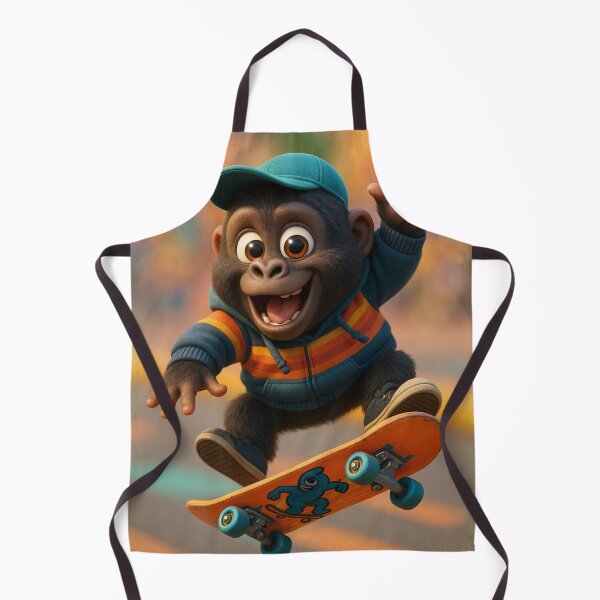 Item preview, Skater Western Lowland Gorilla designed and sold by Sillytoe.