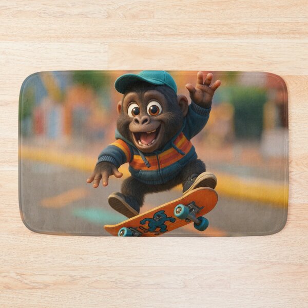 Item preview, Skater Western Lowland Gorilla designed and sold by Sillytoe.