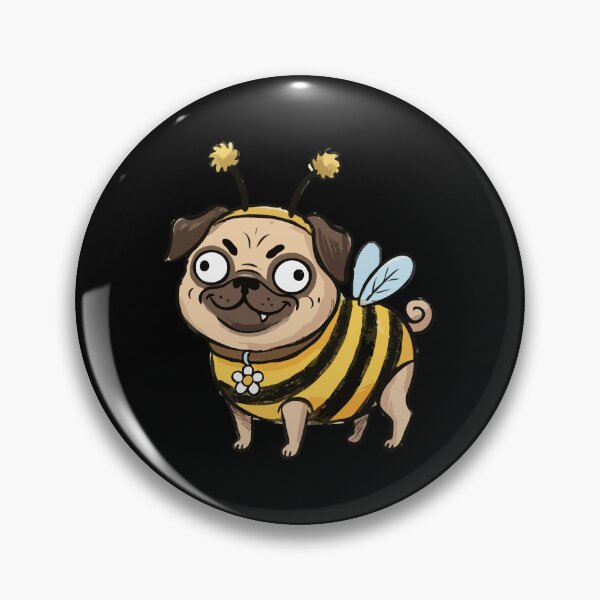 Item preview, Derpy Chibi Canine Bumblebee Outfit designed and sold by Emegan Print Art.