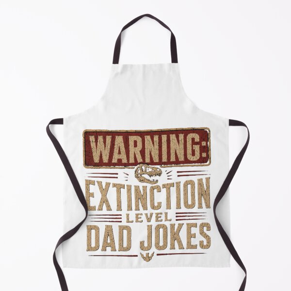 Item preview, Extinction LEvel Dad Jokes - Fathers Day Gift designed and sold by Drawn-Measured.