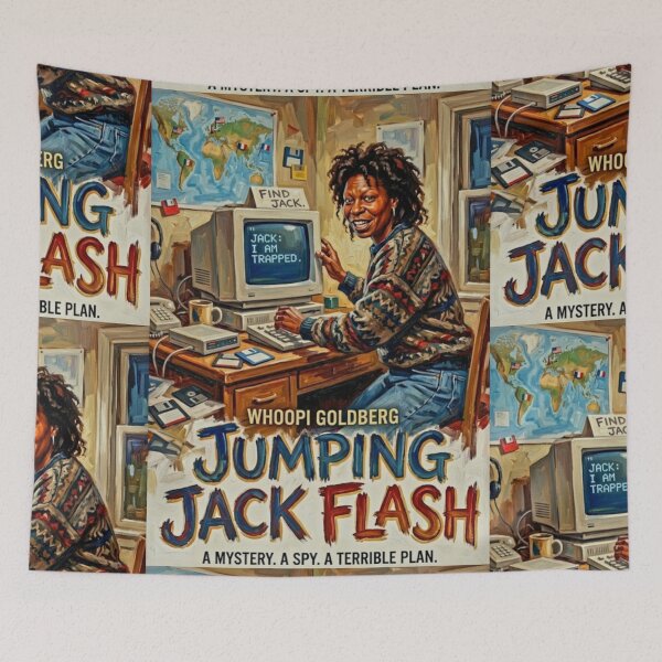 Item preview, Jumpin' Jack Flash: A Mystery, A Spy, A Terrible Plan designed and sold by Art's Diner.