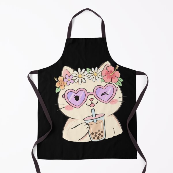 Item preview, Winking Heart Sunglasses Feline with Petals designed and sold by Emegan Print Art.